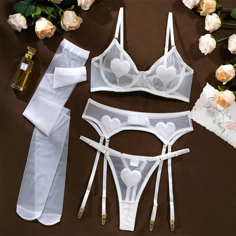 Ensemble Lingerie Sexy « Preety » – Élégance et Séduction
