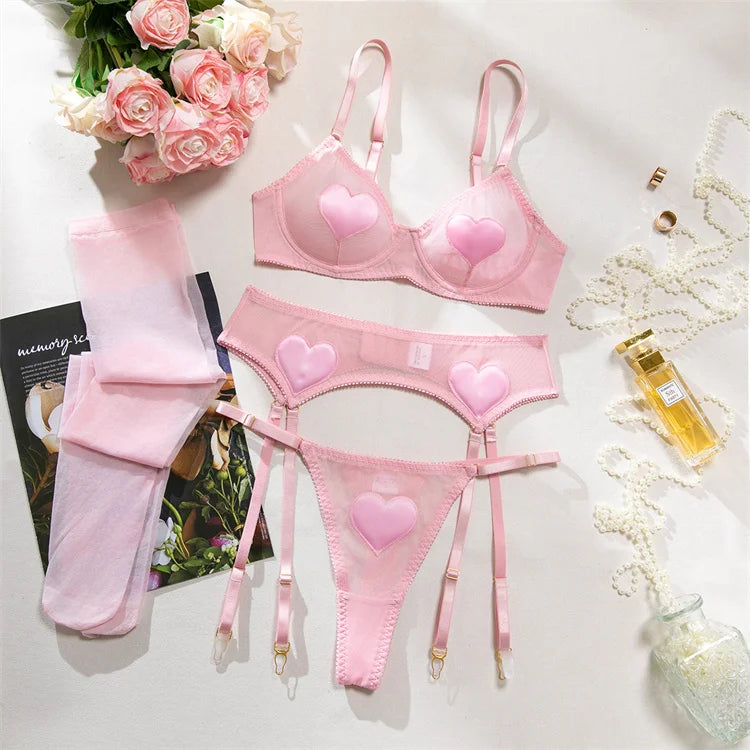 Ensemble Lingerie Sexy « Preety » – Élégance et Séduction