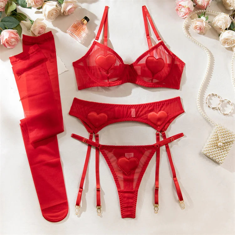 Ensemble Lingerie Sexy « Preety » – Élégance et Séduction